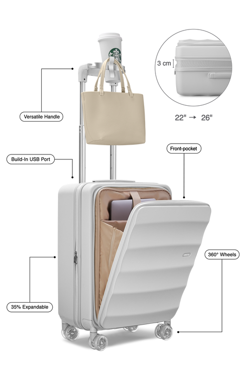 Bigger Tank Carry-On in Harbor Mist